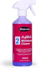 Image of Show-me Stage 2 Whiteboard Cleaner, Refillable, keep your 500 ml (Pack of 1) 
