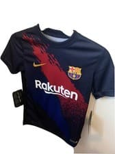 Image of Barcelona 2019/20 Dry Pre-Match Top - Youth S 128-137cm height