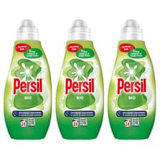 Image of Persil Bio Laundry Liquid Detergent 24 Washes 648ml - Pack of 3