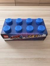 Image of Genuine Lego 4004 Storage Brick Box 2x4 In Blue (SEE DESCRIPTION - New & Sealed)