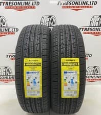 Image of 2 X 215 70 16 SONIX H/T 100H 215/70R16 BRAND NEW PERFORMANCE TYRES M+S 2157016