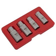 Image of Sealey Stud Extractor Set 4pc 1/2"Sq Drive Metric AK723
