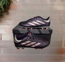 Image of Adidas Kids Black & Red Copa Pure 2 League FG Football Boots UK 2 Brand New✅️