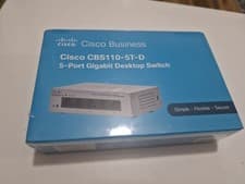 Image of Cisco Business CBS110-5T-D 5 Port Gigabit DesktopSwitch