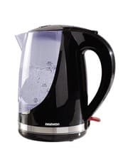 Image of Daewoo Colour Changing 1.7L Jug Kettle 360° Swivel Base 2200W Black - SDA1666