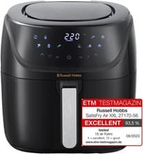 Image of Russell Hobbs XXL Family Rapid Digital Air Fryer 8L - Box Damaged