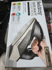 Image of Beldray Steam Iron 2000W Compact Ceramic Soleplate 230ml Tank Variable Temp