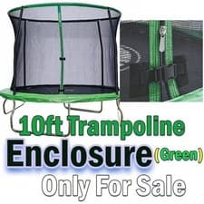 Image of 10ft Trampoline Enclosure Net Only Replacement Safety Net Outdoor Kids