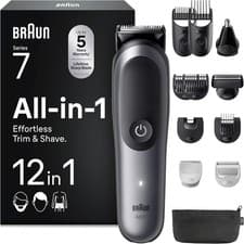 Image of Braun | All-In-One Trimmer Style Kit | Series 7 | AIO7545 | 12-in-1 Grooming Kit