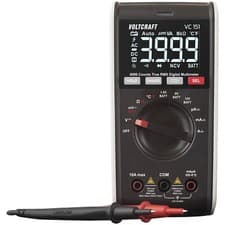 Image of VOLTCRAFT VC151 Handheld multimeter Digital CAT III 600 V Display unts): 4000