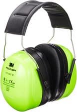Image of 3M PELTOR Optime III Ear Muffs, Headband, Comfortable, Ear Protection, 35 Db, Hi