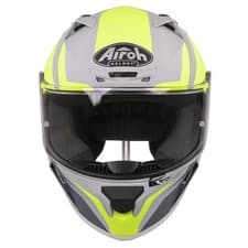 Image of Airoh Valor Full Face Helmet - Matt WINGS FLURO YELLOW (Small)