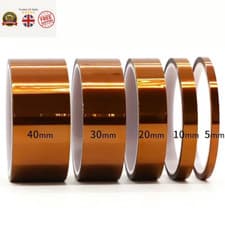 Image of 5-40Mm Kapton Tape Polyimide Adhesive Insulating Adhesive Tape Каптоновый Скотч