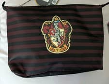 Image of Harry Potter Wash Cosmetic Bag Travel Make Up Pencil Case  Primark Gryffindor