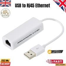 Image of USB 2.0 to Fast Ethernet 100 10Mbps RJ45 Network LAN Adapter Card Dongle