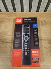 Image of ONE FOR ALL UNIVERSAL SMART STREAMER REMOTE CONTROL 5 DEVICES BLACK URC7945