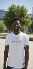 Image of Nigeria Adult Medium Football Shirt Jersey Top White Size L