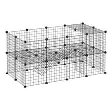 Image of PawHut DIY Pet Playpen 36 Panel for Small Pets,Refurbished
