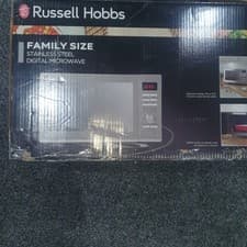 Image of Russell Hobbs Family Size Digital Microwave 800W Stainless Steel