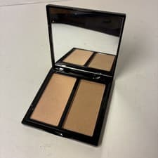Image of Trish McEvoy Light & Lift Face Color Duo Travel Compact Champagne Bronze NWOB