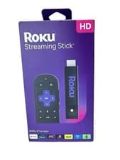 Image of ROKU STREAMING MEDIA PLAYER STREAMING STICK HD 2025 (3840RW) BLACK