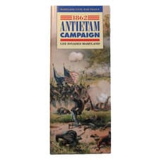 Image of 1862 Antietam Campaign Brochure Maryland Civil War Trails Lee Invades Maryland