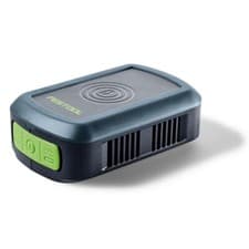 Image of Festool mobile phone charging station PHC 18 for 18V Li-ion battery packs phone charger 577155