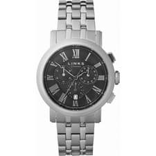 Image of LINKS OF LONDON Men's Richmond Stainless Steel Chronograph Watch L RRP730 NEW