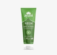 Image of Ayumi Neem & Tea Tree Face Scrub 125ml Oil Control Clarifying Skin Care