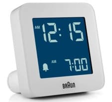 Image of Braun BC09B Digital Alarm Clock with Snooze - Black