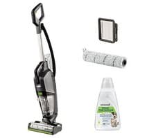 Image of Read BISSELL CrossWave HydroSteam Pet, Upright Wet & Dry Vacuum Cleaner 3517E