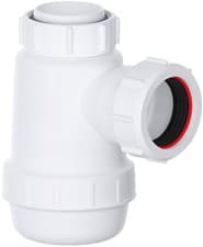 Image of PlumbEZ 40mm Sink & Bath Waste Traps & Fittings – Bottle Trap, P Trap, Extras
