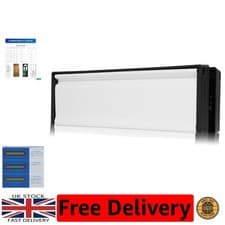 Image of Xfort Letterbox with Patented Anti Snap Flaps for uPVC Door Installation