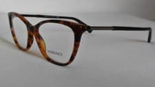 Image of VERSACE VE3248-5074 New Designer Eyeglasses Optical Frames Havana 54 mm