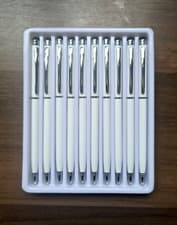 Image of BIC GRAPHIC BLUE BIRO 10 STYLUS PENS FOR TOUCHSCREENS LAPTOP SMARTPHONE XMAS