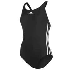 Image of Adidas SH3.RO Classic 3-Stripes Women's Swimsuit Black & White UK 32"