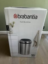 Image of Brabantia 402586 60L Touch Bin - Brilliant Steel