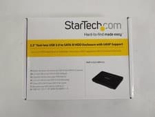 Image of New StarTech S2510BPU33 2.5-inch USB3.0 SATA III External Hard Drive Enclosure