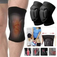 Image of 1 Pair Pro Knee Pads Construction Comfort Leg Protectors Work Safety - UK SELLER