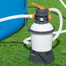 Image of Bestway Flowclear Sand Filter Pump Pool Filter System 3028 l/h 800 gal 58515