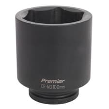 Image of Sealey Impact Socket 100mm Deep 1"Sq Drive IS1100D