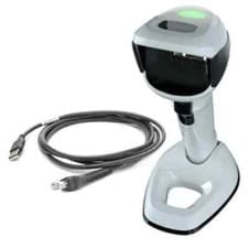 Image of Zebra DS9908-HD4000WZZWW Barcode Scanner 1D/2D Imager Handsfree W/ USB Cable