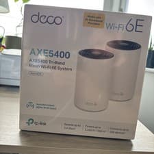 Image of TP-Link Deco XE75 AXE5400 Tri-Band Mesh Wi-Fi 6E System Pack of 2