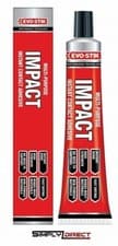 Image of BOSTIK EVO STIK TUBE IMPACT CONTACT ADHESIVE GLUE 65g HIGH STRENGTH