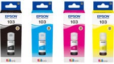 Image of Genuine Epson 103 ink bottle Cartridge EcoTank L3110 L3111 L3150 L3151 L5190 LOT