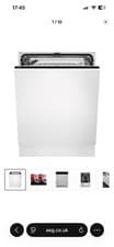 Image of AEG FSB53647Z 5000 60cm Fully Integrated 13 Place Settings AirDry Dishwasher