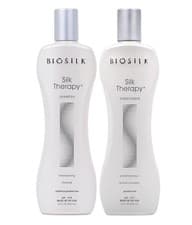 Image of BIOSILK Silk Therapy Shampoo Conditioner Set 12oz 355ml All Hair Types