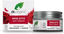 Image of Dr Organic Rose Otto Day Cream, Moisturising, Wrinkles, Natural, Vegan, Cruelty-