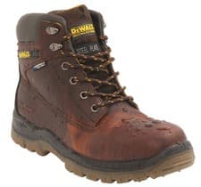 Image of DEWALT TITANIUM S3 WATERPROOF SAFETY WORK TOECAP BOOTS - TAN
