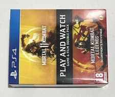Image of Mortal Kombat 11 Game & Film Double Pack PlayStation 4 PS4 Brand New Sealed PAL